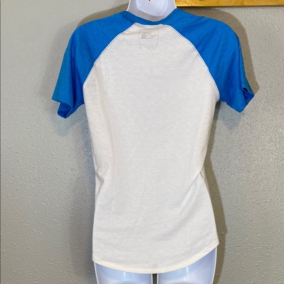 The North Face Blue and White Short Sleeve Tee - Picture 3 of 4